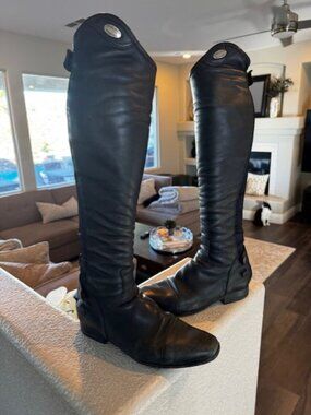 Parlanti Denver Classic Dress Tall Boots Women SH+ 38 EU, 7.5 US